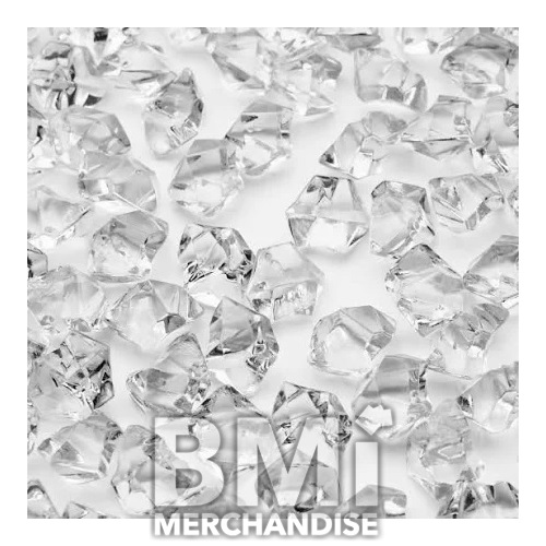 30LBS CLEAR ACRYLIC ROCK FOR CRANE BASE