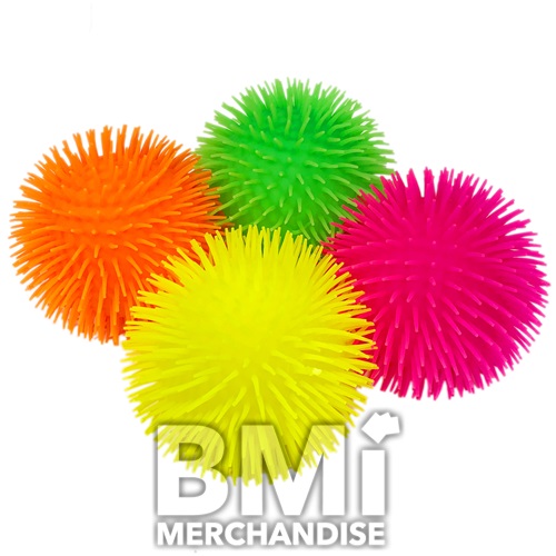 6PC 8IN SPIKY BLOON BALL ASST