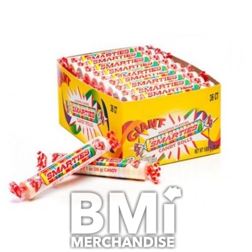 GIANT SMARTIES ROLL CANDY