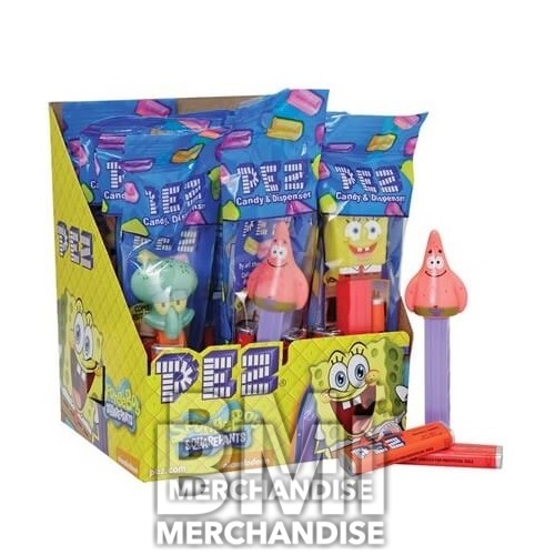 200 TICKET VALUE MINOR HANGING KIT SPONGEBOB PEZ - 36PC