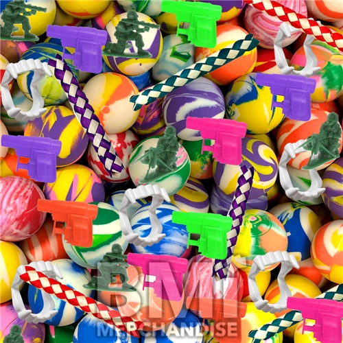 2500 PC TOY ASSORTMENT CRANE KIT