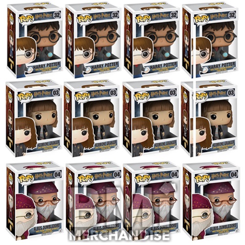 12PC HARRY POTTER POP VINYL WINNER'S CUBE KIT