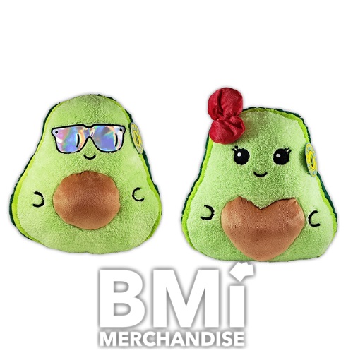 16.5 INCH PLUSH AVOCADO ASST