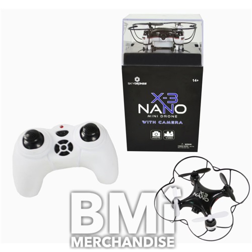 X3 RC MINI NANO DRONE WITH CAMERA - TOP PRIZE LOCKER