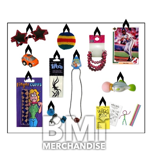 MINOR STACKER HANGING PRIZES - 288 PCS