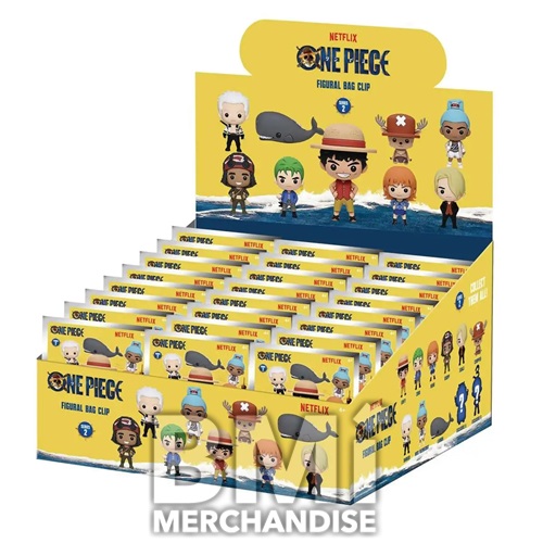 ONE PIECE LIVE ACTION SERIES 2 MYSTERY BAG CLIPS
