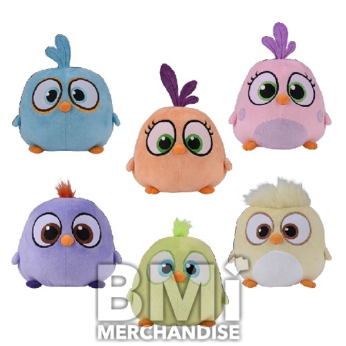 48PC 100% LICENSED ANGRY BIRDS HATCHLINGS PLUSH CRANE KIT