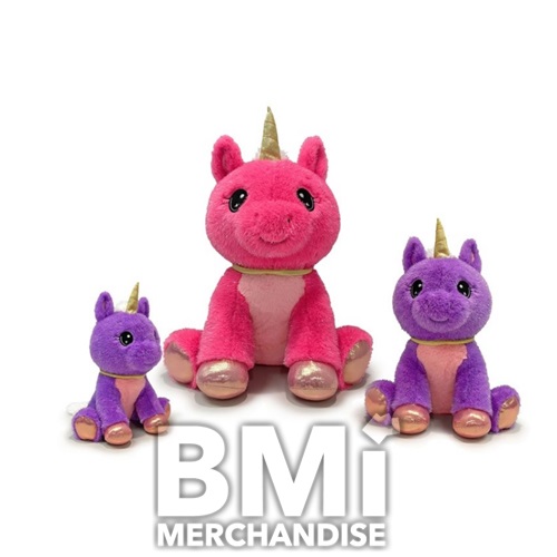 7IN BRIGHTLY THE UNICORN PLUSH