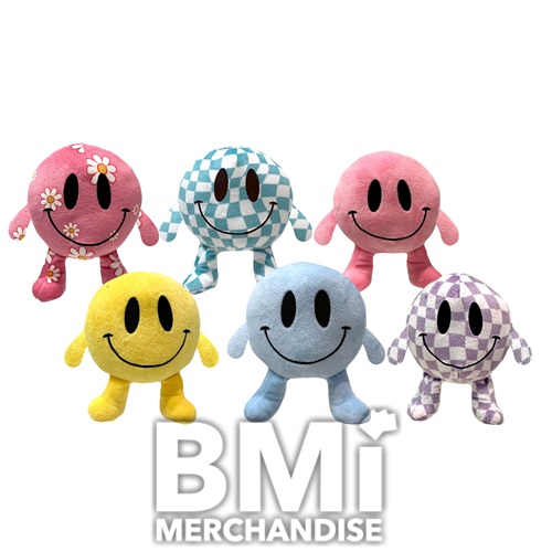 7IN ROLLY EMOJI ASSORTED PLUSH