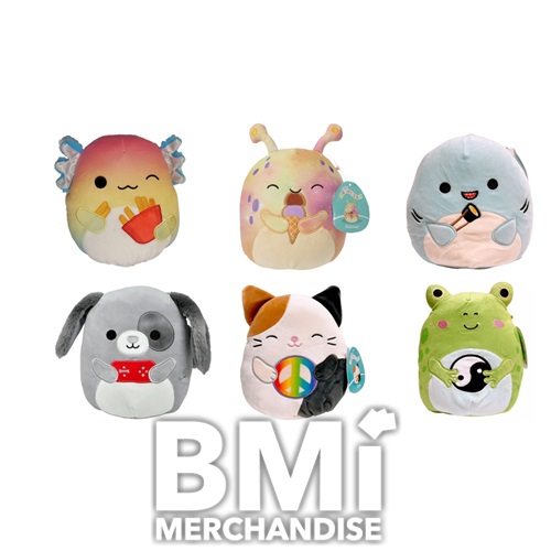 8INCH SQUISMALLOW ASSORTED PLUSH