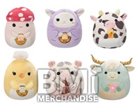 24PC 10-12INCH SQUISHMALLOW PLUSH ASST CRANE KIT
