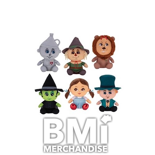 7-9IN WIZARD OF OZ BIG HEAD ASSORTED PLUSH