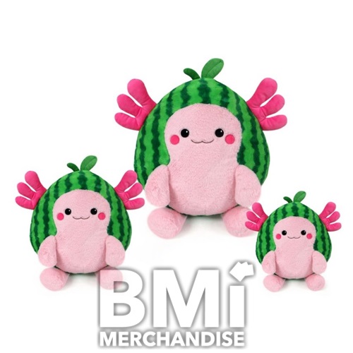 24IN WATERMELON AXOLOTL FRUITIMAL PLUSH