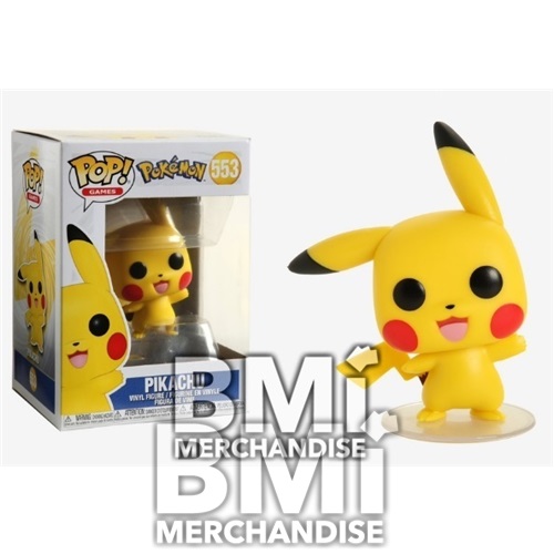 6PC STRAPPED KEYMASTER POKEMON POP VINYL FIGURE ASST