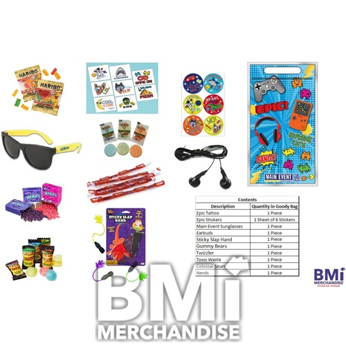 48PC MAIN EVENT EPIC PARTY BAG