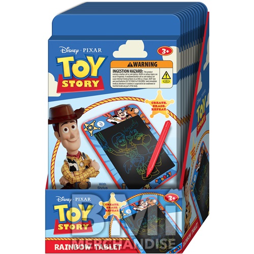 DISNEY TOY STORY ASSORTED RAINBOW  TABLET