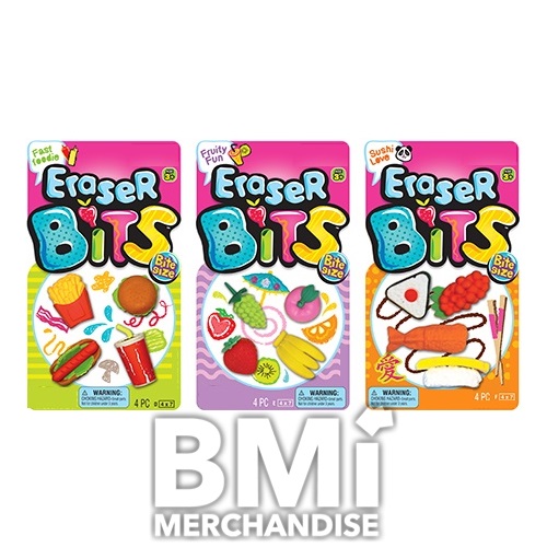 24PC KEYMASTER/PRIZE LOCKER KIT - ERASER BITS