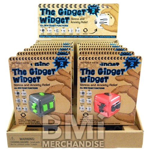 24PC GIDGET WIZARD FIDGET CUBE FOR BALLOON BUSTER