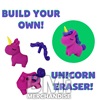 75 TICKET VALUE MINOR HANGING PRIZE KIT - UNICORN ERASERS - 48PC