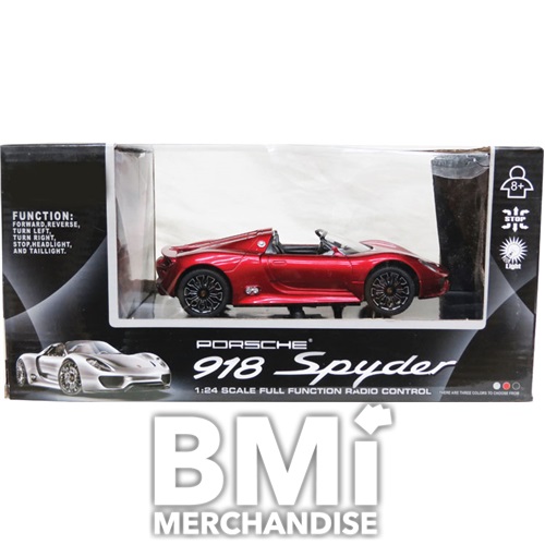 124 REMOTE CONTROL EXOTIC SPORTS CAR ASSORTMENT