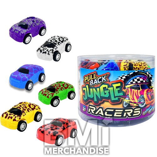 SMALL JUNGLE PULL BACK VEHICLE