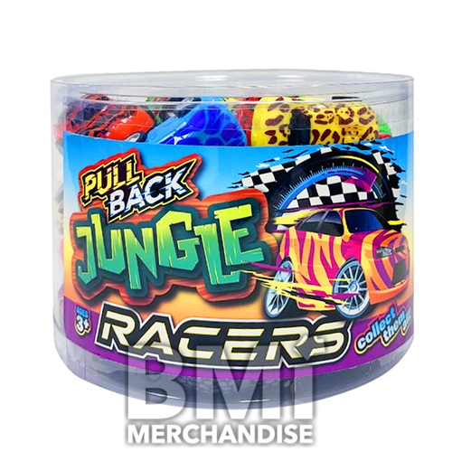 SMALL JUNGLE PULL BACK VEHICLE