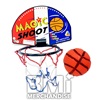 5.5IN MAGIC SHOT BASKETBALL SET